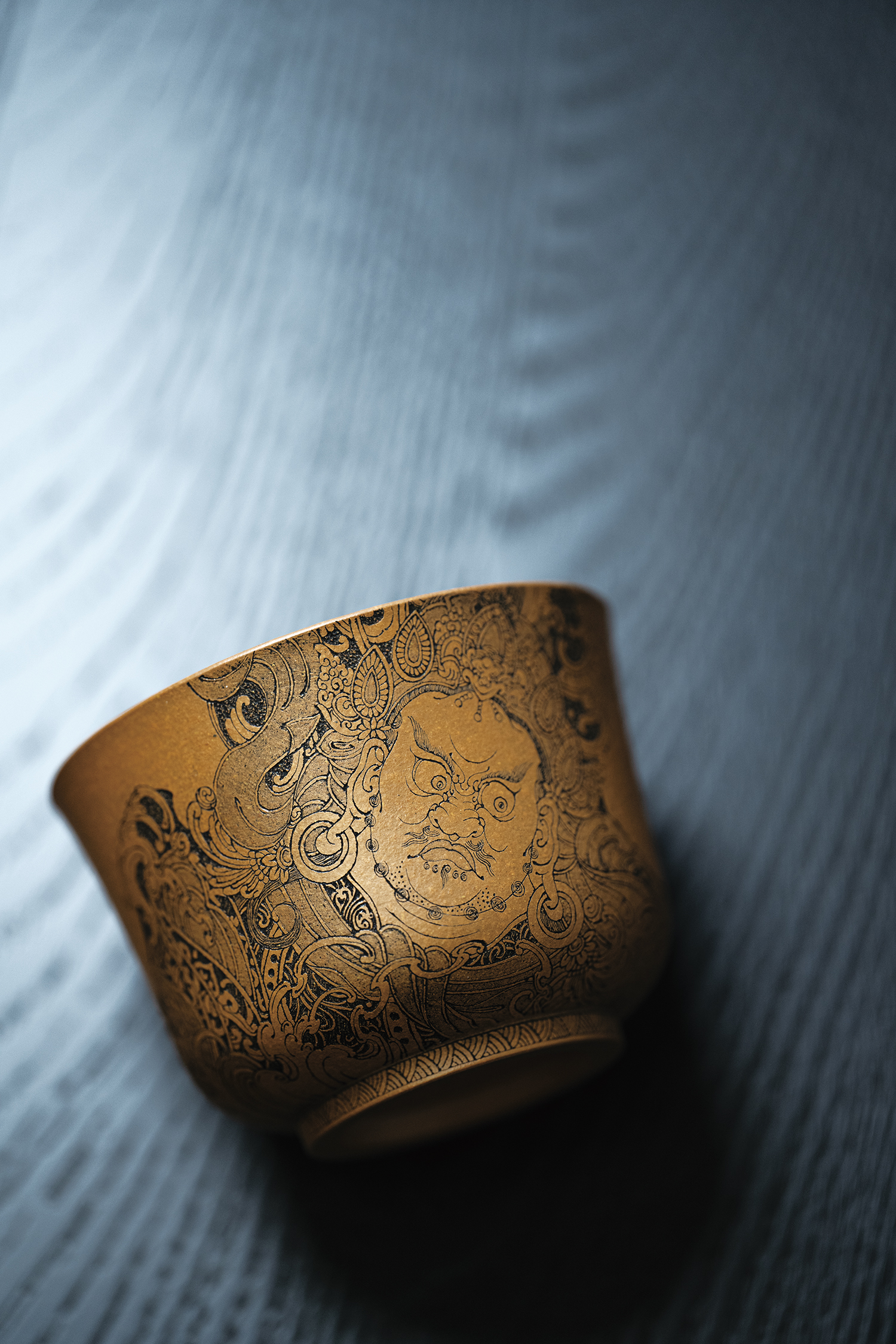 陈鑫-刻绘财神杯